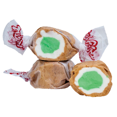 Apple Pie Taffy - Taffy Town apple pie salt water taffy candy with green apple center and cinnamon-flavored shell